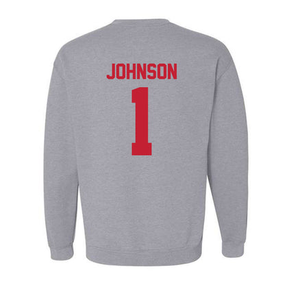 Ferris State - NCAA Football : Jalen Johnson - Classic Shersey Crewneck Sweatshirt-1