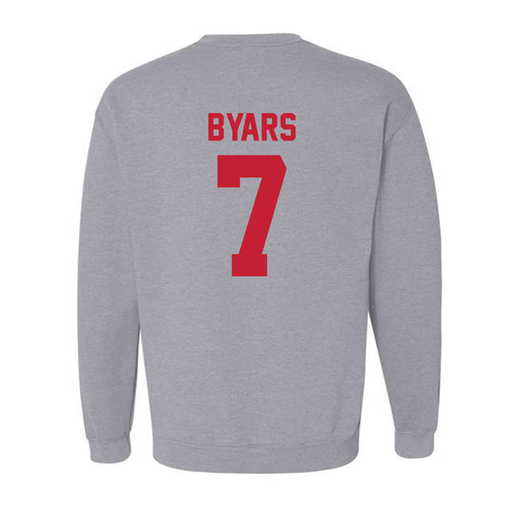 Ferris State - NCAA Football : Zay Byars - Classic Shersey Crewneck Sweatshirt-1