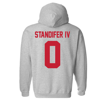 Ferris State - NCAA Football : Milton Standifer IV - Classic Shersey Hooded Sweatshirt-1