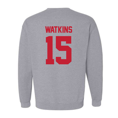 Ferris State - NCAA Football : Jerlaius Watkins - Classic Shersey Crewneck Sweatshirt-1