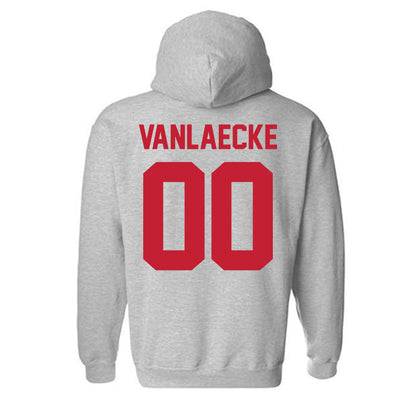 Ferris State - NCAA Football : Brady VanLaecke - Classic Shersey Hooded Sweatshirt-1