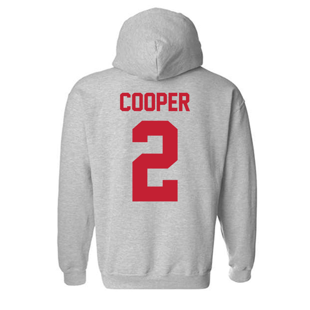 Ferris State - NCAA Men's Basketball : Jaylin Cooper - Classic Shersey Hooded Sweatshirt-1