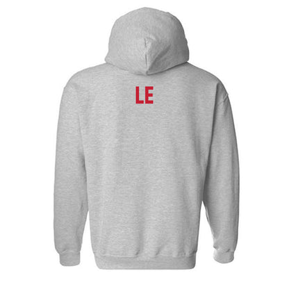 Ferris State - NCAA Women's Track & Field : Alexis Le - Classic Shersey Hooded Sweatshirt-1