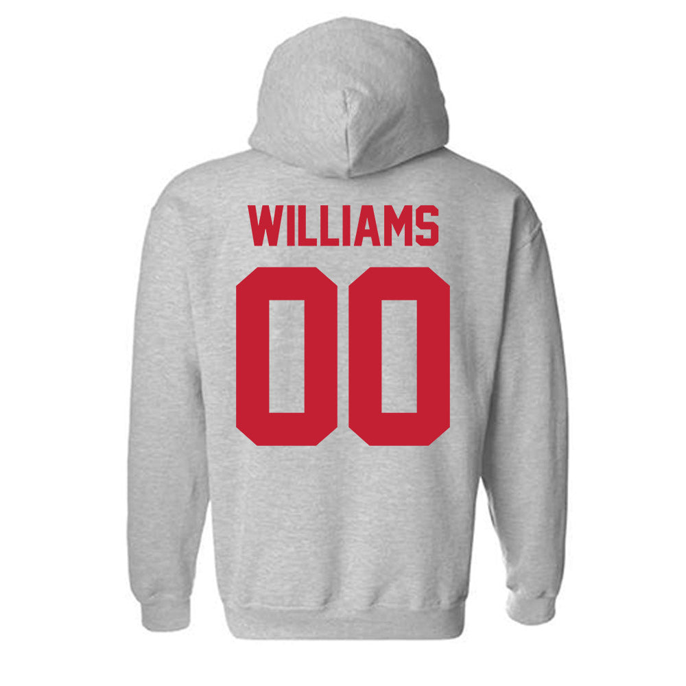 Ferris State - NCAA Football : Jamison Williams - Classic Shersey Hooded Sweatshirt-1