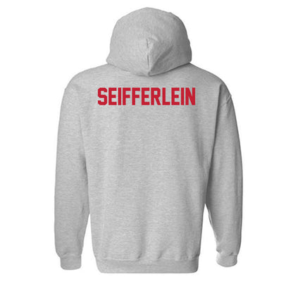 Ferris State - NCAA Men's Track & Field : Lucas Seifferlein - Classic Shersey Hooded Sweatshirt-1