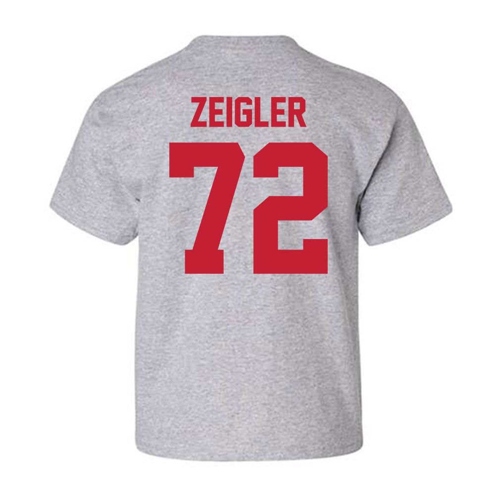 Ferris State - NCAA Football : Jaden Zeigler - Classic Shersey Youth T-Shirt-1