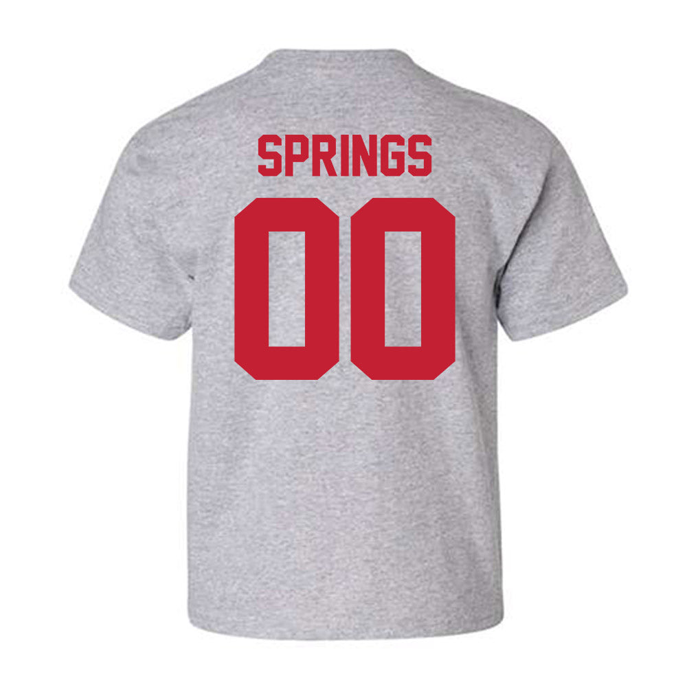 Ferris State - NCAA Football : Alex Springs - Classic Shersey Youth T-Shirt-1