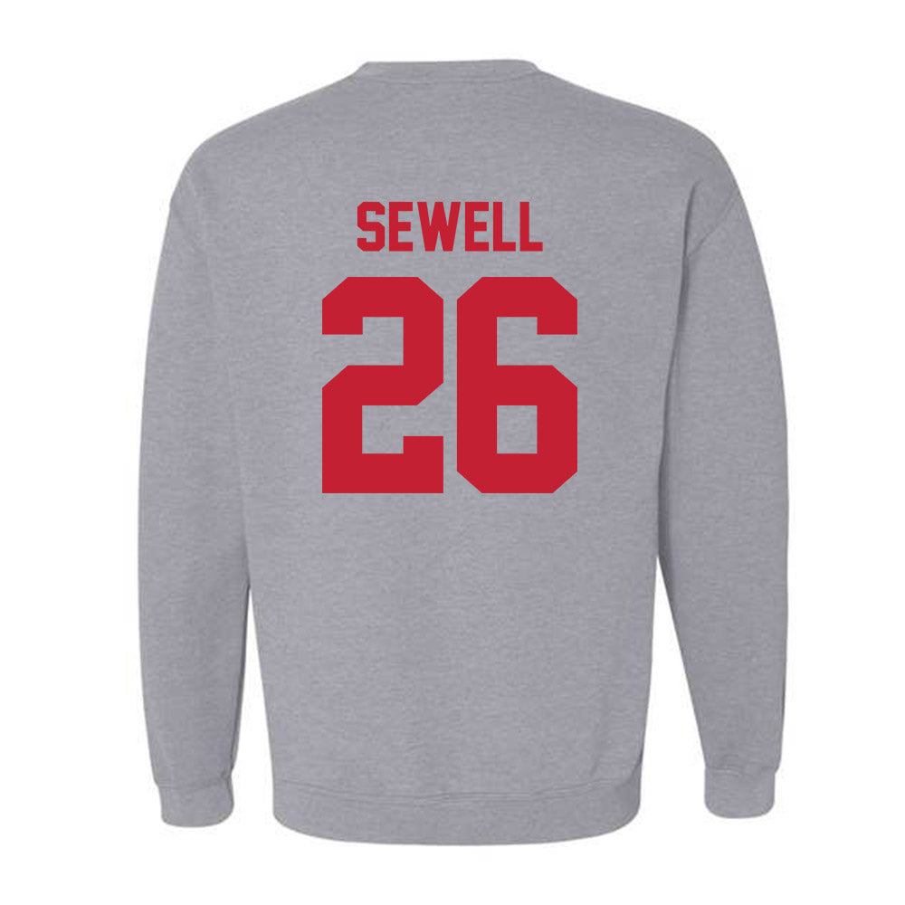 Ferris State - NCAA Football : JJ Sewell - Classic Shersey Crewneck Sweatshirt-1