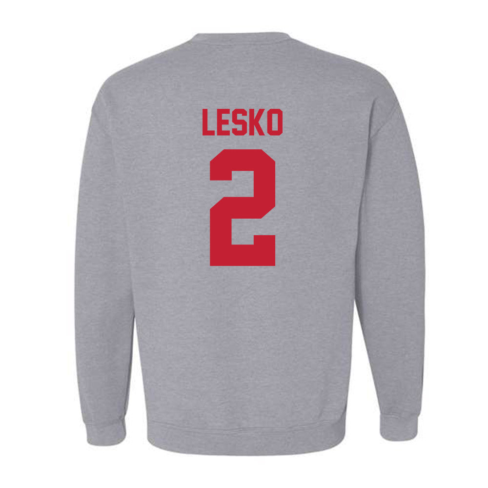 Ferris State - NCAA Football : Derek Lesko - Classic Shersey Crewneck Sweatshirt-1