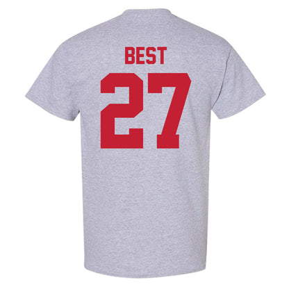 Ferris State - NCAA Men's Ice Hockey : Gavin Best - Classic Shersey T-Shirt-1
