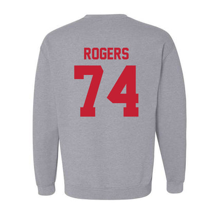 Ferris State - NCAA Football : Rashawn Rogers - Classic Shersey Crewneck Sweatshirt-1