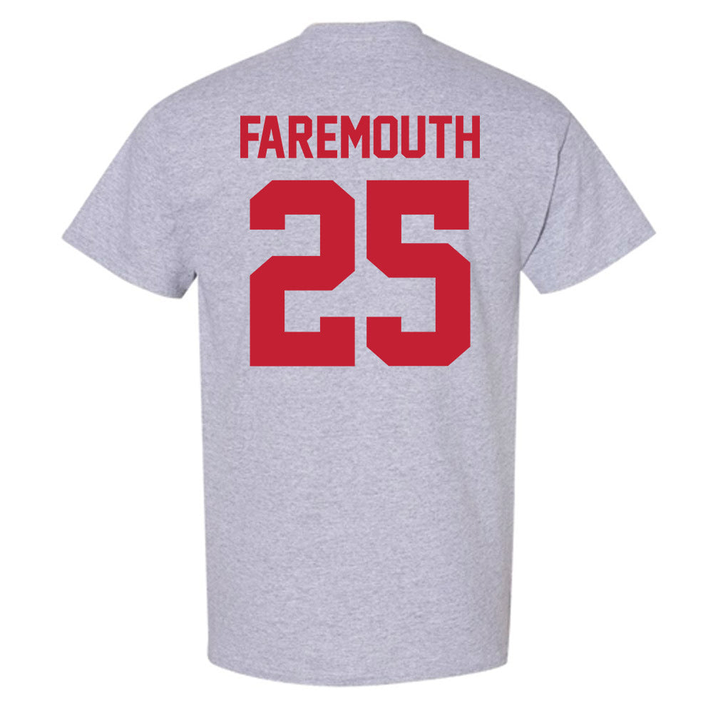 Ferris State - NCAA Men's Ice Hockey : Zach Faremouth - Classic Shersey T-Shirt-1