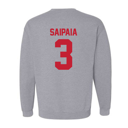 Ferris State - NCAA Football : Blaine Saipaia - Classic Shersey Crewneck Sweatshirt-1