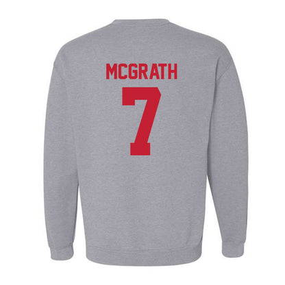 Ferris State - NCAA Men's Ice Hockey : Connor McGrath - Classic Shersey Crewneck Sweatshirt-1