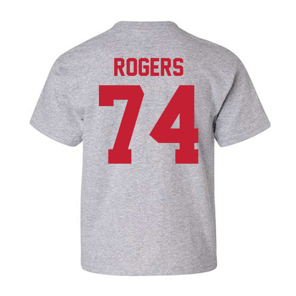Ferris State - NCAA Football : Rashawn Rogers - Classic Shersey Youth T-Shirt-1