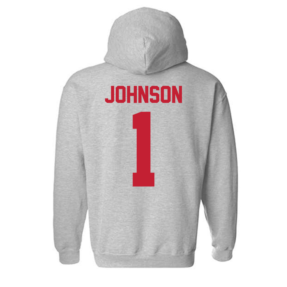 Ferris State - NCAA Football : Jalen Johnson - Classic Shersey Hooded Sweatshirt-1