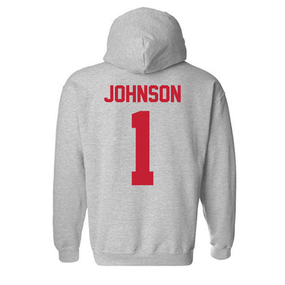 Ferris State - NCAA Football : Jalen Johnson - Classic Shersey Hooded Sweatshirt-1