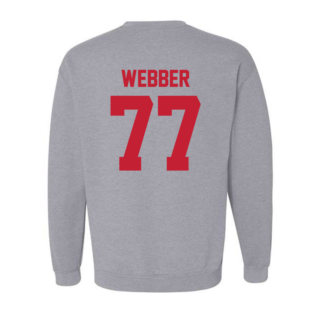 Ferris State - NCAA Football : Tyrone Webber - Classic Shersey Crewneck Sweatshirt-1