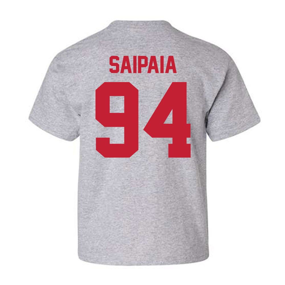 Ferris State - NCAA Football : Sio Saipaia - Classic Shersey Youth T-Shirt-1