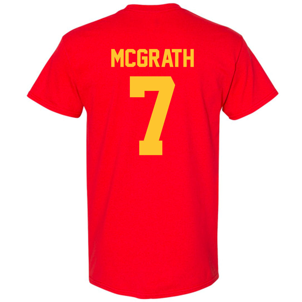 Ferris State - NCAA Men's Ice Hockey : Connor McGrath - Classic Shersey T-Shirt-1