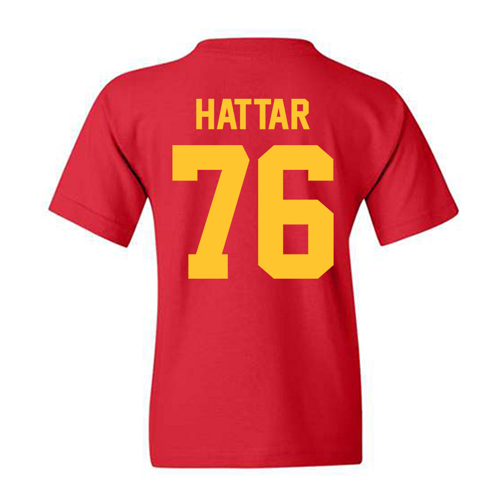 Ferris State - NCAA Football : Lawrence Hattar - Classic Shersey Youth T-Shirt-1