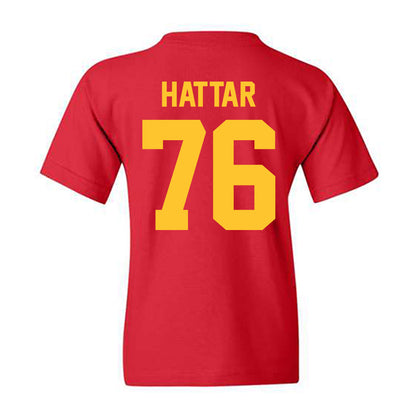 Ferris State - NCAA Football : Lawrence Hattar - Classic Shersey Youth T-Shirt-1