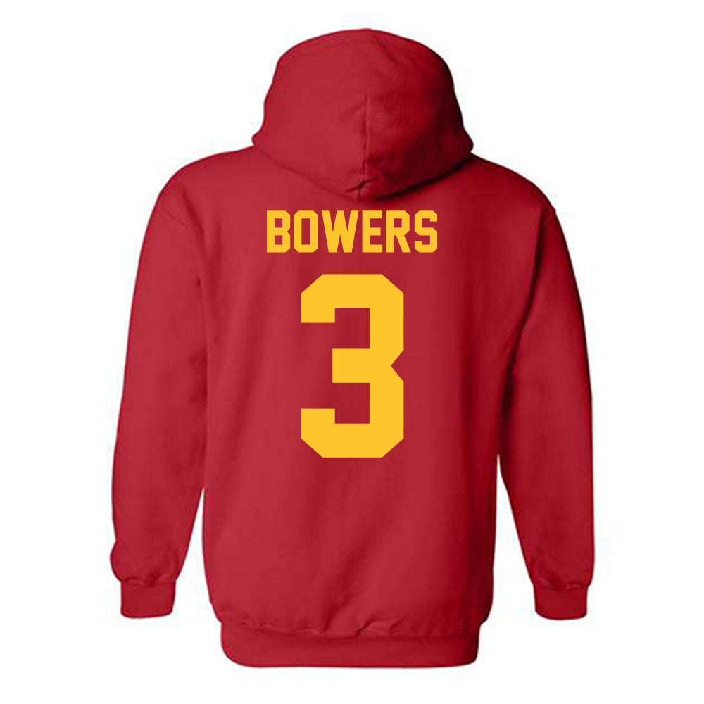 Ferris State - NCAA Women's Basketball : Kenzie Bowers - Classic Shersey Hooded Sweatshirt-1