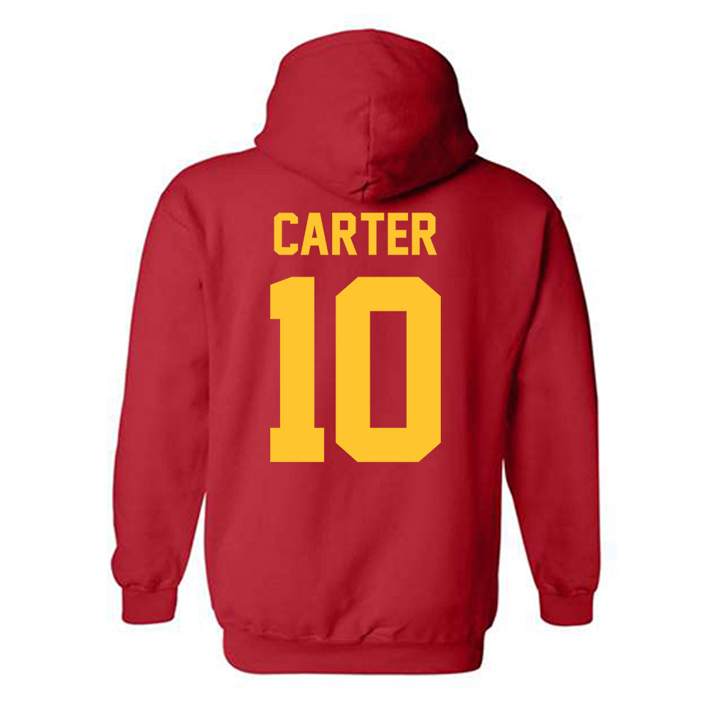 Ferris State - NCAA Football : Ralph carter Carter - Classic Shersey Hooded Sweatshirt-1
