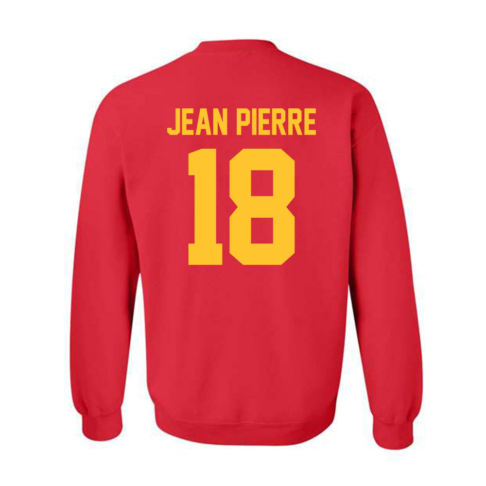 Ferris State - NCAA Football : Mervens Jean Pierre - Classic Shersey Crewneck Sweatshirt-1