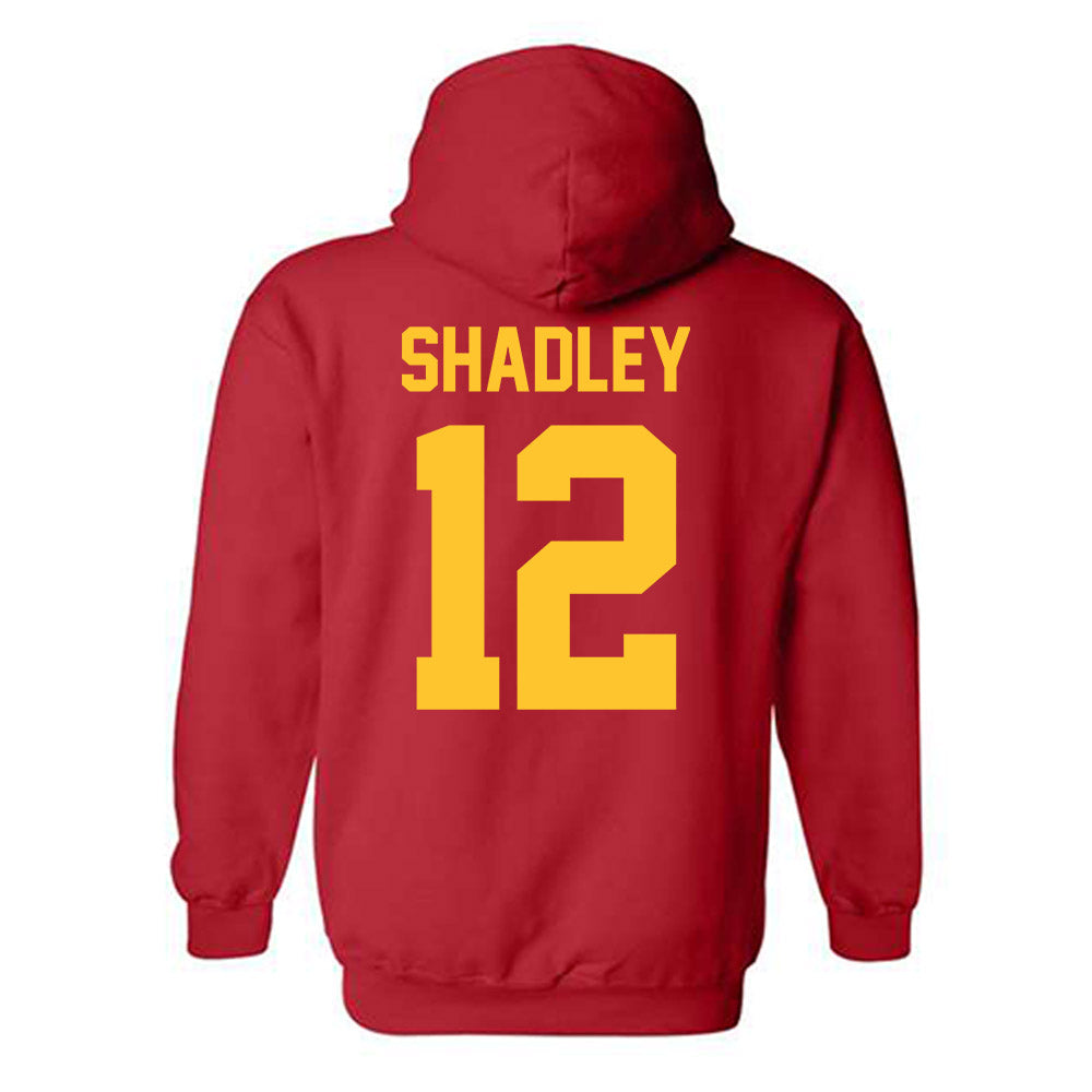 Ferris State - NCAA Stunt : Taylor Shadley - Classic Shersey Hooded Sweatshirt-1