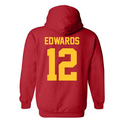 Ferris State - NCAA Football : Michael Edwards - Classic Shersey Hooded Sweatshirt-1