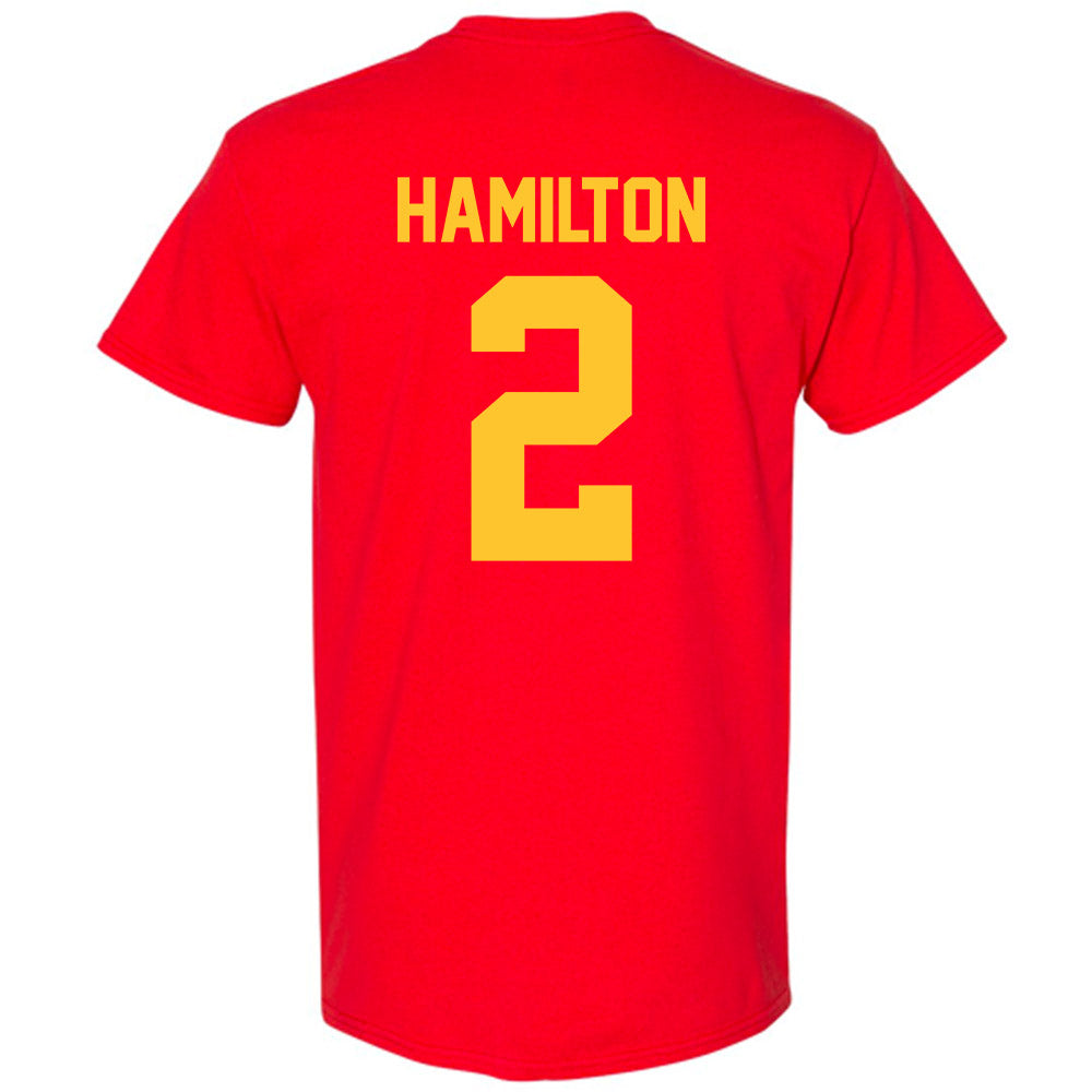 Ferris State - NCAA Men's Basketball : Tyler Hamilton - Classic Shersey T-Shirt-1