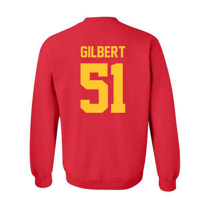 Ferris State - NCAA Football : DJ Gilbert - Classic Shersey Crewneck Sweatshirt-1