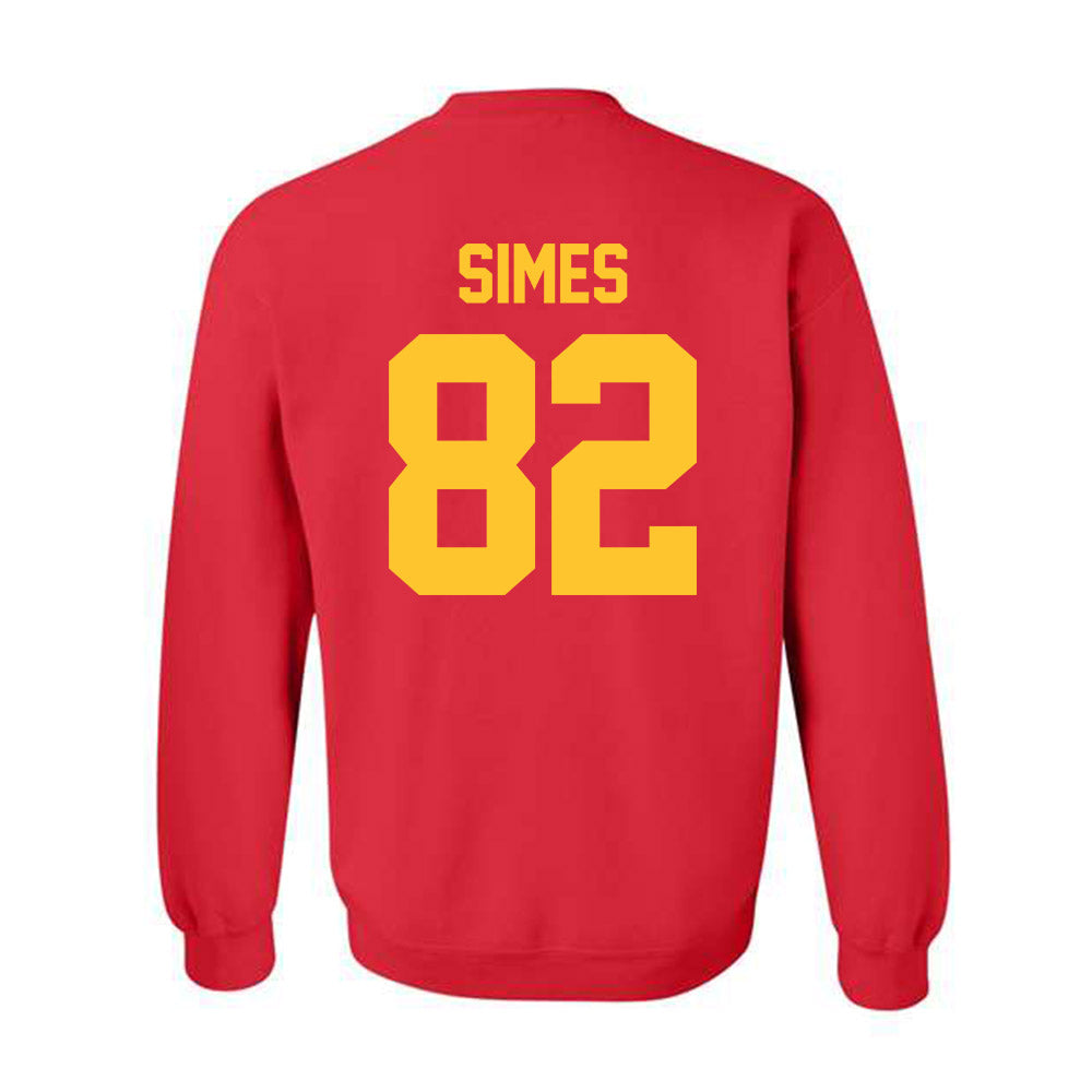 Ferris State - NCAA Football : Kevin Simes - Classic Shersey Crewneck Sweatshirt-1