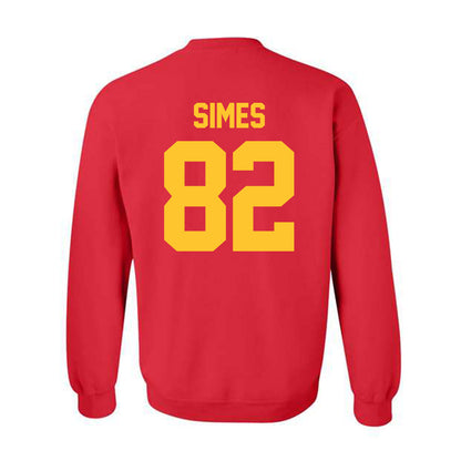 Ferris State - NCAA Football : Kevin Simes - Classic Shersey Crewneck Sweatshirt-1