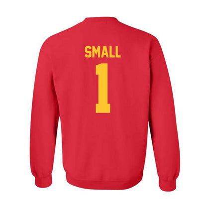 Ferris State - NCAA Football : Deion Small - Classic Shersey Crewneck Sweatshirt-1