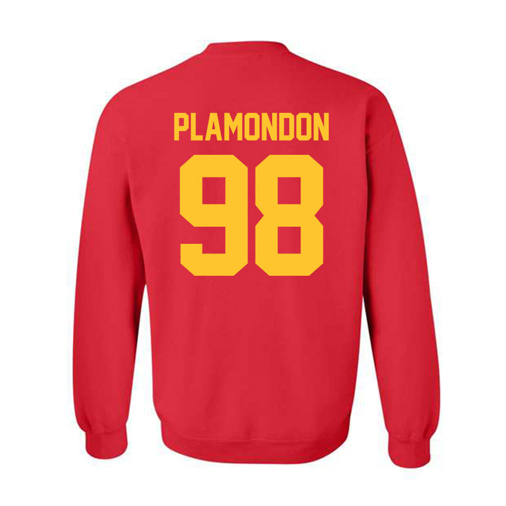 Ferris State - NCAA Football : Jake Plamondon - Classic Shersey Crewneck Sweatshirt-1