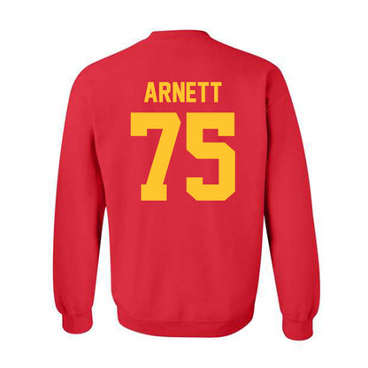 Ferris State - NCAA Football : Dayne Arnett - Classic Shersey Crewneck Sweatshirt-1
