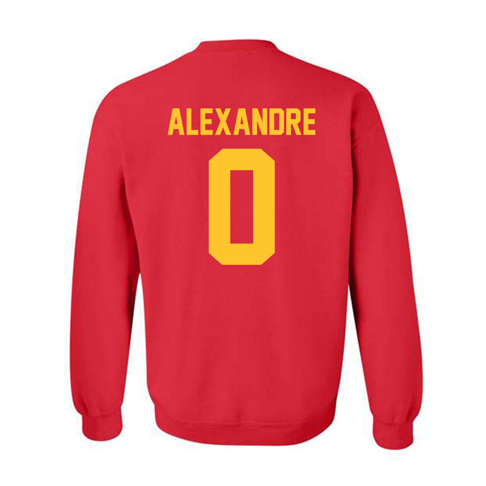 Ferris State - NCAA Football : Jacarvis Alexandre - Classic Shersey Crewneck Sweatshirt-1