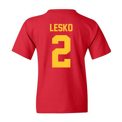 Ferris State - NCAA Football : Derek Lesko - Classic Shersey Youth T-Shirt-1