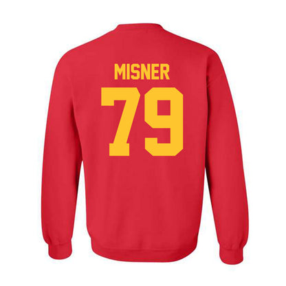 Ferris State - NCAA Football : Mike Misner - Classic Shersey Crewneck Sweatshirt-1