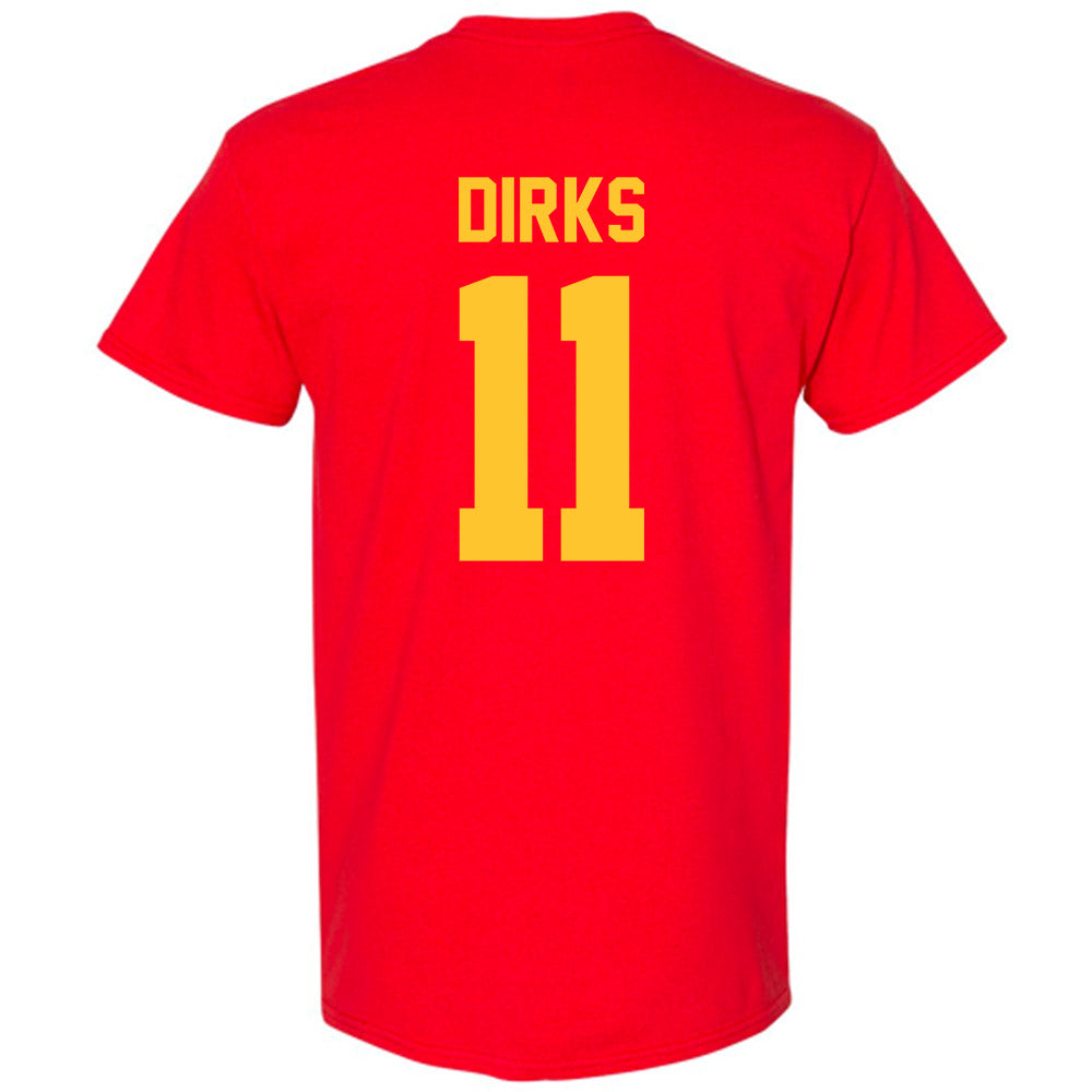 Ferris State - NCAA Men's Ice Hockey : Jacob Dirks - Classic Shersey T-Shirt-1