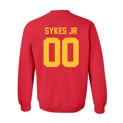 Ferris State - NCAA Football : Will Sykes Jr - Classic Shersey Crewneck Sweatshirt-1