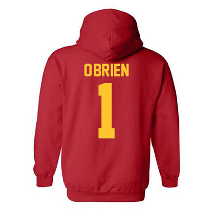 Ferris State - NCAA Football : Emari O'Brien - Classic Shersey Hooded Sweatshirt-1