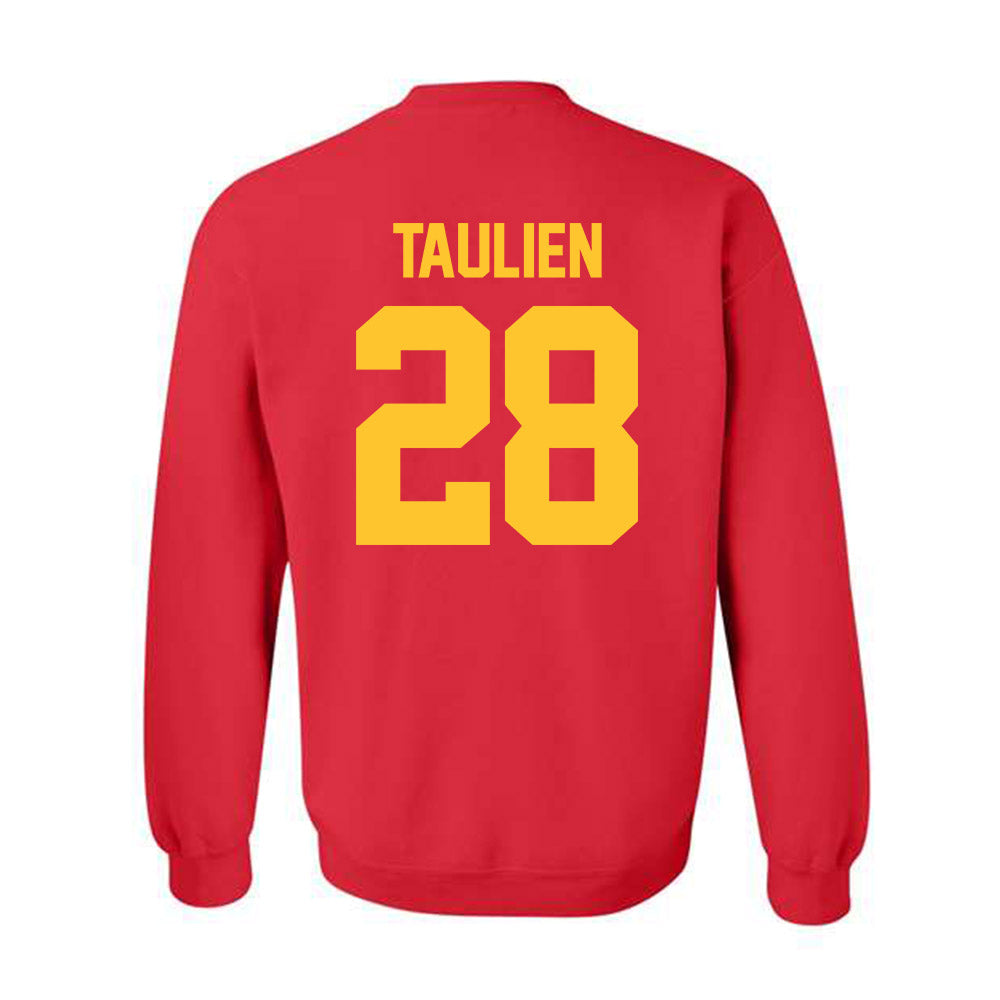 Ferris State - NCAA Men's Ice Hockey : Trevor Taulien - Classic Shersey Crewneck Sweatshirt-1