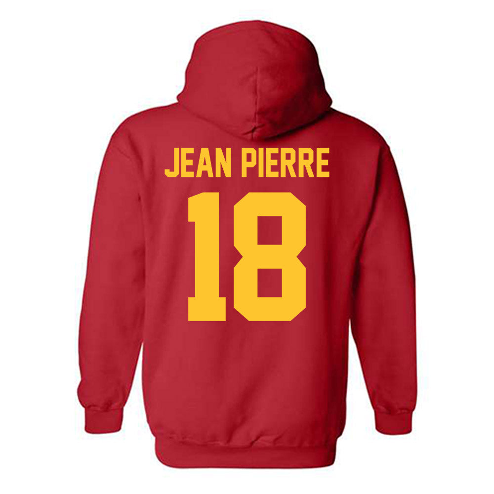 Ferris State - NCAA Football : Mervens Jean Pierre - Classic Shersey Hooded Sweatshirt-1