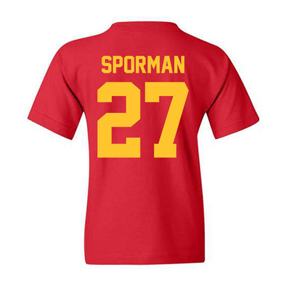 Ferris State - NCAA Football : Ben Sporman - Classic Shersey Youth T-Shirt-1