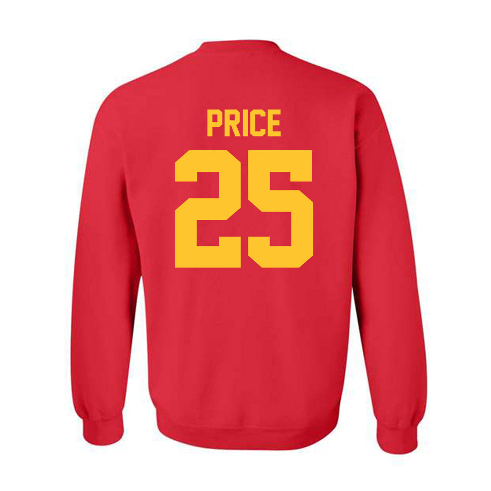 Ferris State - NCAA Football : Jakob Price - Classic Shersey Crewneck Sweatshirt-1