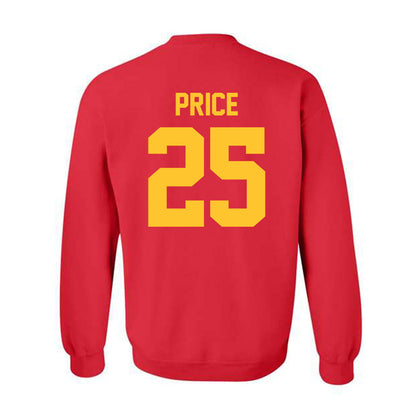 Ferris State - NCAA Football : Jakob Price - Classic Shersey Crewneck Sweatshirt-1