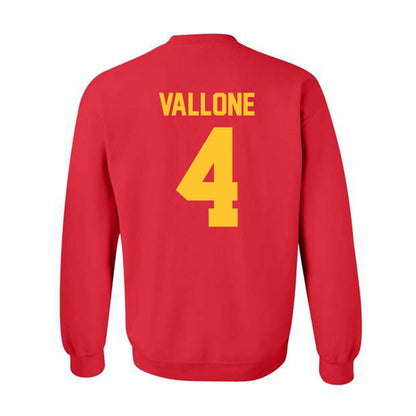 Ferris State - NCAA Women's Soccer : Bella Vallone - Classic Shersey Crewneck Sweatshirt-1